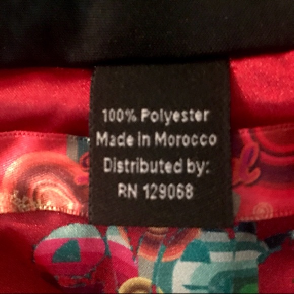 Desigual Coat with Flower Print - Picture 5 of 6